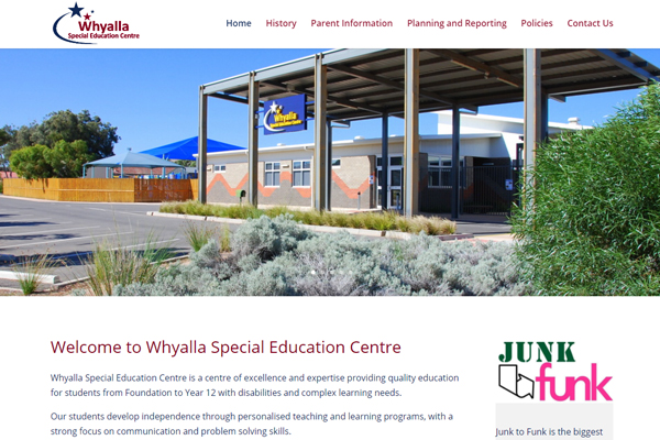 Whyalla Special Education Centre frontage
