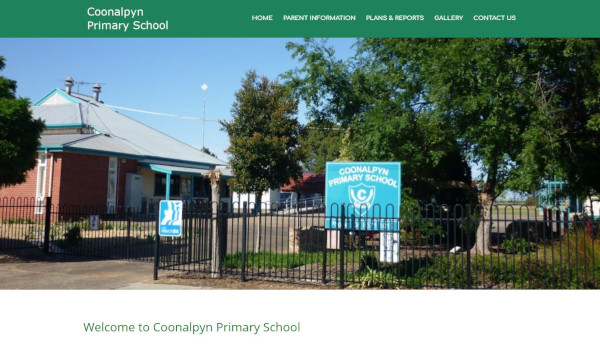 Coonalpyn Primary School main entrance