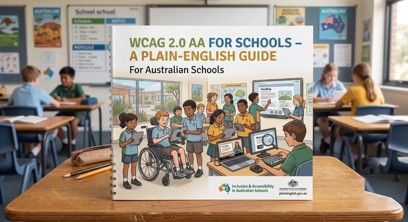 Featured image for “WCAG 2.0 AA for Schools – A Plain‑English Guide”